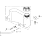 Fuel Tank Assembly for Loncin LC1P68FA (185cc, 4.6hp) V-Shaft Engine