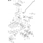 Cutting Deck Assembly for Husqvarna LC53 EE Consumer Lawn Mower