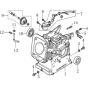 Crank Case Assembly for Loncin LC750 Tiller