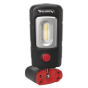 Rechargeable Lithium-Polymer Inspection Light 360° 3W COB & 1W SMD LED - Sealey No. LED3601