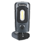 Rechargeable 360Deg. Inspection Lamp 2W COB + 1W LED Carbon Fibre Effect Sealey Part No. LED3601CF