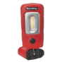 Rechargeable 360Deg. Inspection Lamp 2W COB + 1W LED Red Lithium-Polymer Sealey Part No. LED3601R