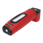 Rechargeable Inspection Light 360° 10W & 3W SMD LED (Red) - Sealey No. LED360PLUSR