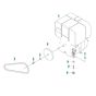 Engine Assembly for Husqvarna LF 100