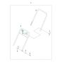 Handle Assembly for Husqvarna LF 100