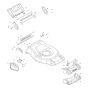 Deck Assembly for Makita LM001C
