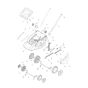 Deck & Wheel Assembly for Makita