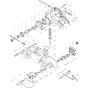 Main Assembly for Makita LS1030 Mitre Saw