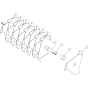 Renovation Rotor Assembly for Camon LS42 Lawn Scarifier