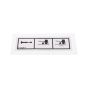 Decal Mode Selector for Terex MBR71 HD Rollers - OEM No. M1003613