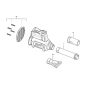 Milwaukee M12BBL Blower Assembly