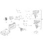 Milwaukee M12BDD Assembly
