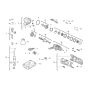 Milwaukee M12FNB16 Nibbler Assembly