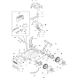 Chassis & Encolsures Assembly for Husqvarna M148 SV Lawn Mowers