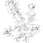 Product Complete Assembly for Husqvarna M50 S Lawn Mowers