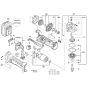 Main Assembly for Bosch GWS 18V-LI