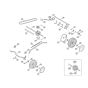 Chassis, Gear Box for Viking MB 253.0 T Petrol Lawn Mowers