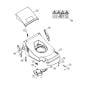 Housing for Viking MB 448.0 T Petrol Lawn Mowers