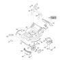 Housing, Front Axle for Viking MB 448.1 VC Petrol Lawn Mowers