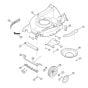 Housing, Front Axle for Viking MB 655.1 G Petrol Lawn Mowers