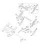 Frame, Front Axle-1 for Viking MB 655.1 VS Petrol Lawn Mowers