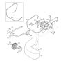 Housing, Wheel Front for Viking MB 6 RH Petrol Lawn Mowers