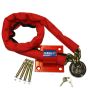 Bulldog MC30 1.5M High Security Chain - 70mm Disc Padlock and Ground Anchor