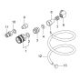 Inlet & Outlet Assembly for Nilfisk