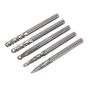 Micro Carbide Burr Set 5pc Sealey Part No. MCBSET01