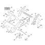 Frame, Height Adjustment for Viking ME 545.1 Petrol Lawn Mowers