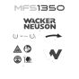 Wacker MFS1350 Decals