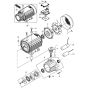 Motor Assembly for Nilfisk MH 5M