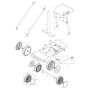 Chassis for Nilfisk MH 6P-200/1300