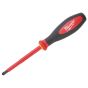 VDE Slotted/Pozidriv Screwdriver SL/PZ1 x 80mm - 100mm