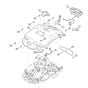 Housing Upper Part Assembly for Stihl/ Viking MI 632.1 C Robotic Mowers