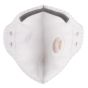 Milwaukee FFP2 Foldable Respirator With Valve - 15 Piece