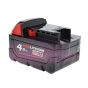 M18 B4 REDLITHIUM-ION Slide Battery Pack 18 Volt 4.0Ah Li-Ion by Milwaukee - 4932430063