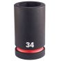 Milwaukee 1" Long Impact Sockets