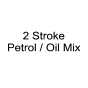 Self Adhesive Label - 2 Stroke Petrol Oil Mix (Pack of 50)