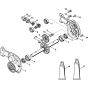 Gear Head Assembly for Stihl