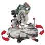 KGSV 72 Xact SYM 216mm Mitre Saw 1800 Watt 240 Volt by Metabo - 612216000