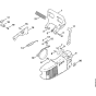 Chain brake Assembly for Stihl 009 Gasoline Chainsaws