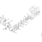 Cylinder Assembly for Stihl 009 Gasoline Chainsaws