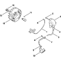 Ignition system Assembly for Stihl 009 Gasoline Chainsaws