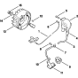 Ignition system Assembly for Stihl 010 011 Gasoline Chainsaws