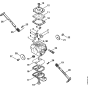 Carburetor C1Q-S43 49.2000 Assembly for Stihl 017 Gasoline Chainsaws