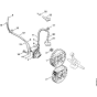 Ignition system Assembly for Stihl 034 Gasoline Chainsaws