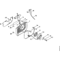 Rewind starter Assembly for Stihl 046 Gasoline Chainsaws