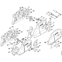 Chain sprocket cover Assembly for Stihl 064 Gasoline Chainsaws