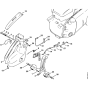 AV-Handle Assembly for Stihl 070 Gasoline Chainsaws